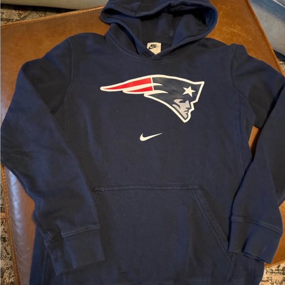 Nike Youth Navy Hoodie, Patriots